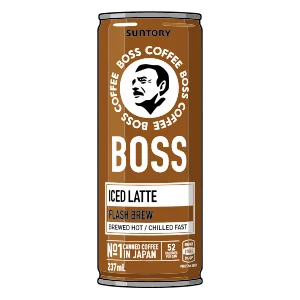 boss coffee iced latte 237ml