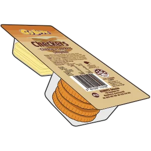 checkers cheese and crackers 40g
